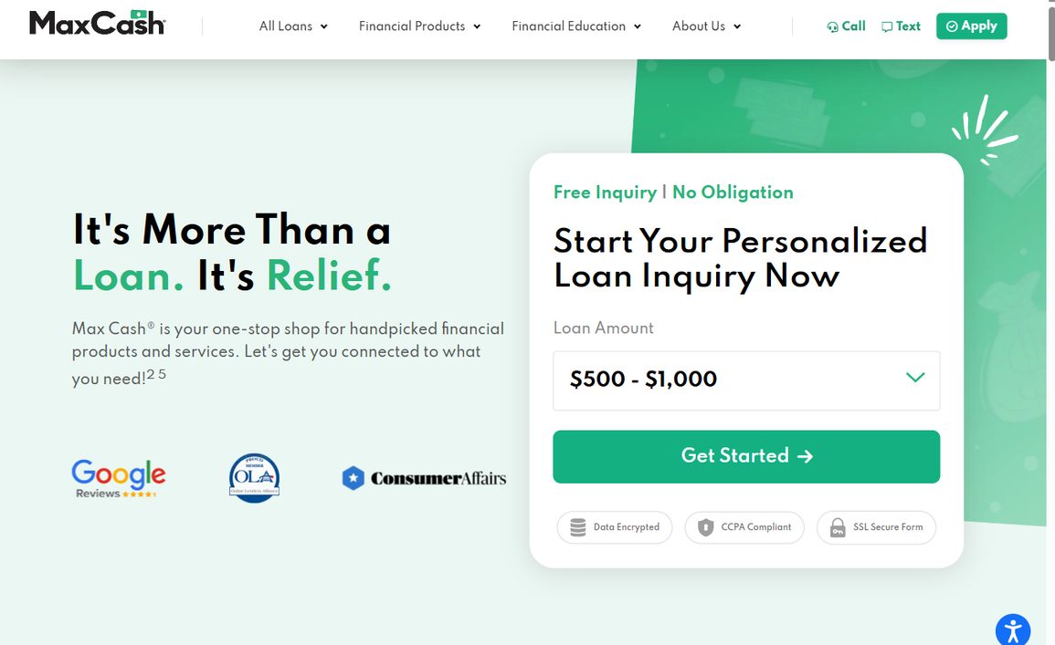 Max Cash – maxcash.com