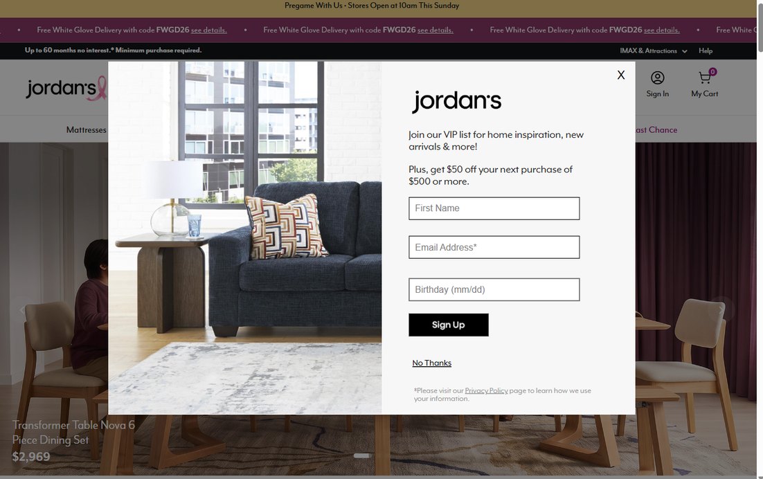 Jordan's – jordansfurniture.com