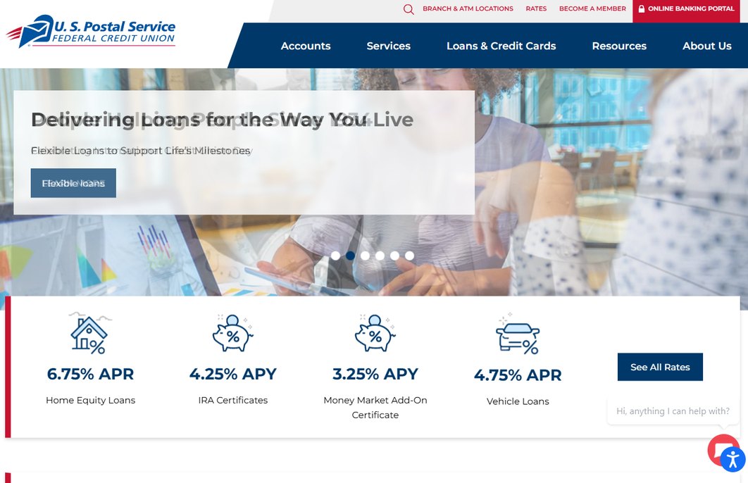 USPS Federal Credit Union – uspsfcu.org