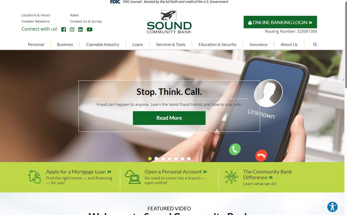 Sound Community Bank – soundcb.com