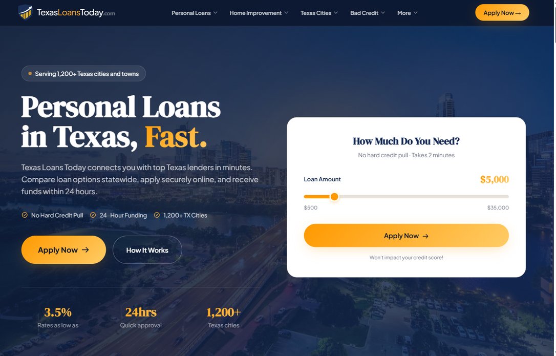 TexasLoansToday – texasloanstoday.com
