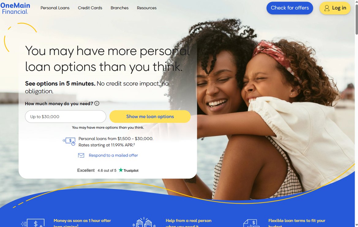 OneMain Financial – onemainfinancial.com