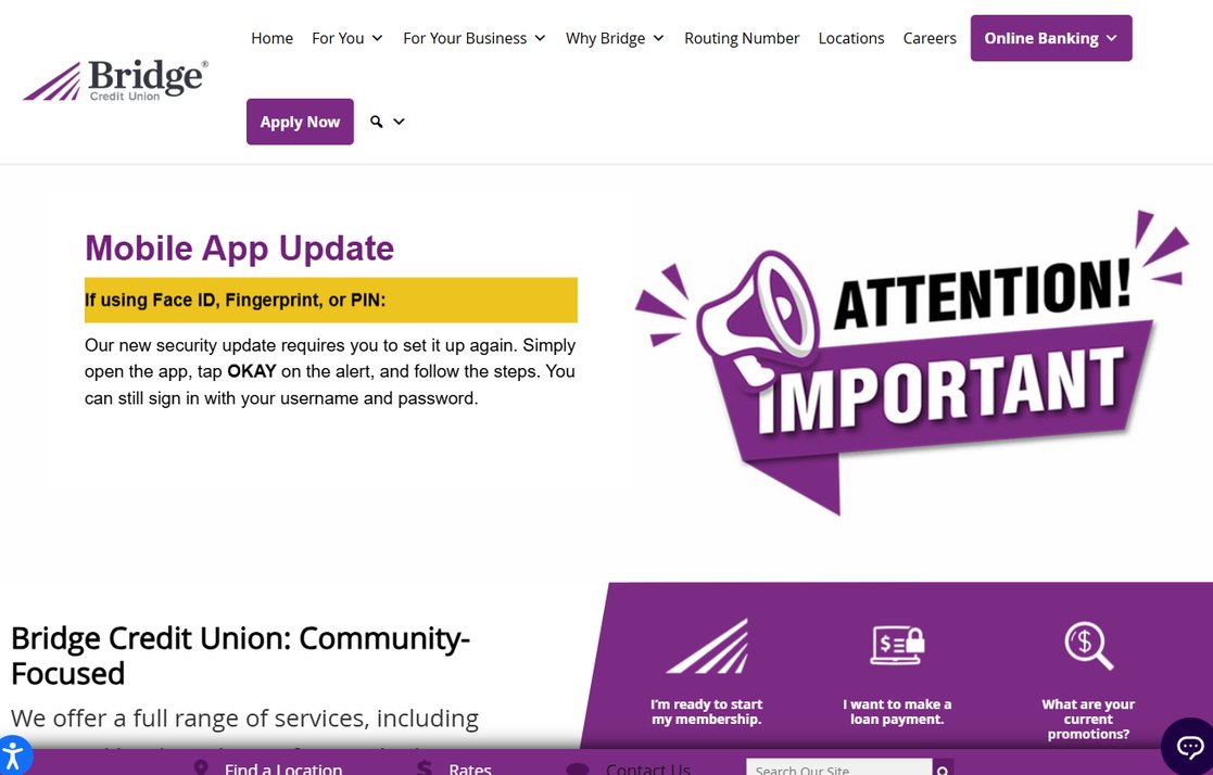 Bridge Credit Union – bridgecu.com