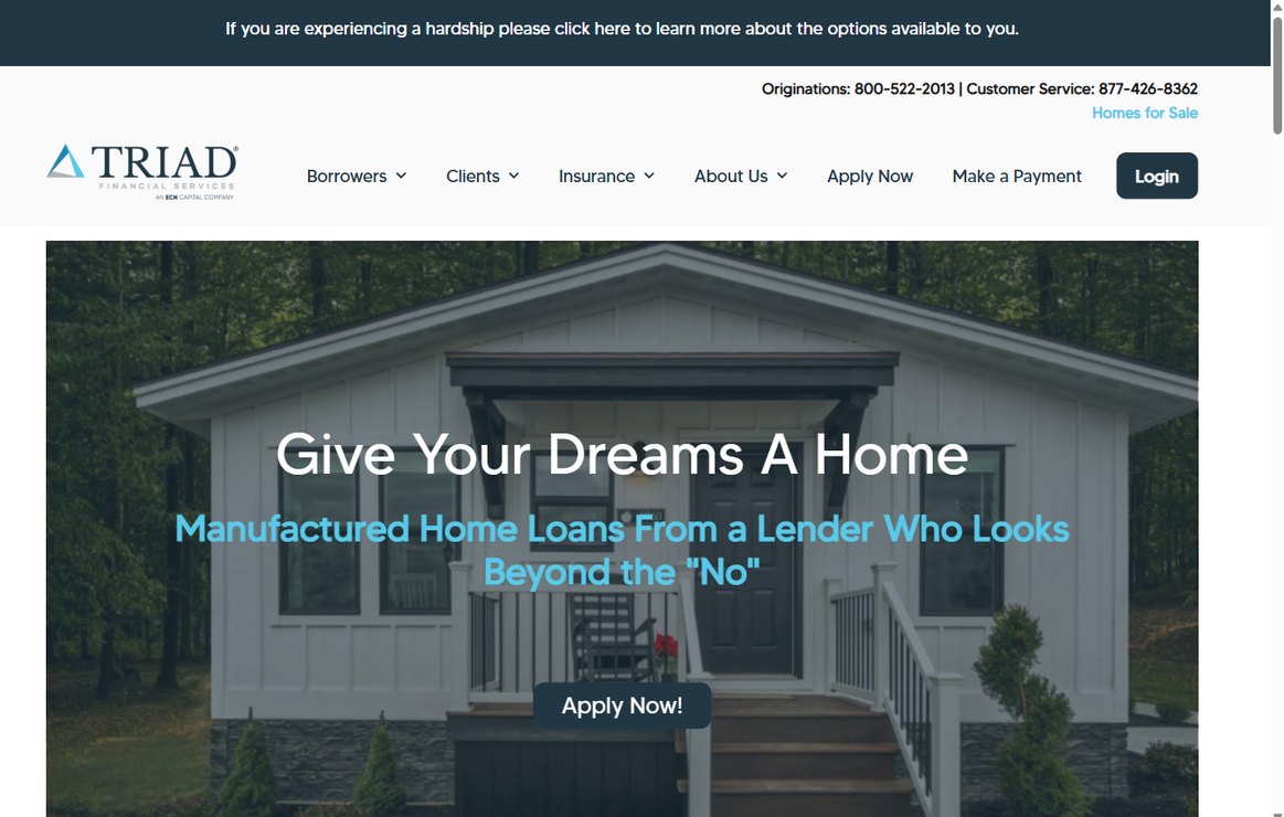 Triad Financial Services – triadfs.com